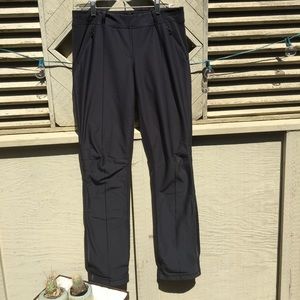 Black lululemon trouser pants